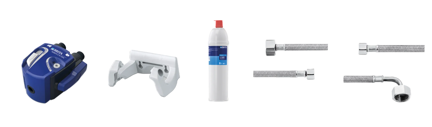 BRITA PURITY C300 Starter Set für Kaffeemaschinen mit Filterkopf und Wasserfilter Kartusche