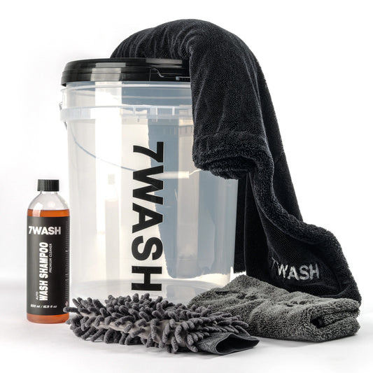 7WASH Starter Wash Set für Autowäsche & Lackpflege