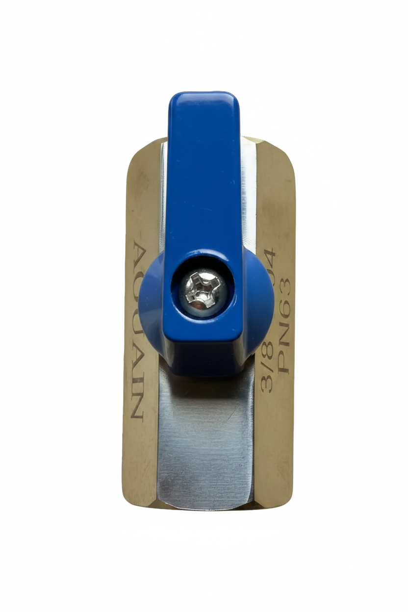 Kugelhahn 3/8" BSPP IG/IG Edelstahl 304 bis 63 Bar