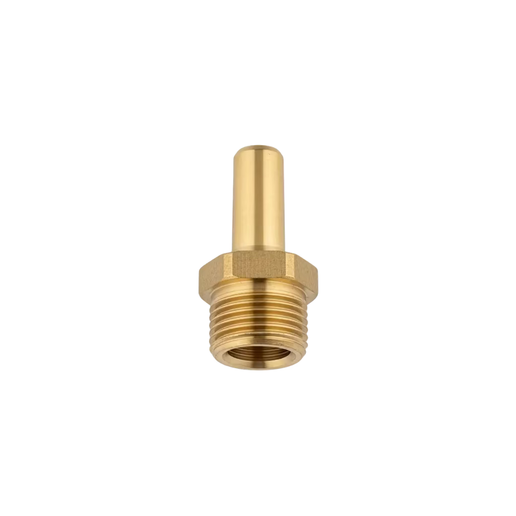 Aquain Schnellanschluss 3/8 Zoll Messing IN / OUT für V1–V4 Systeme