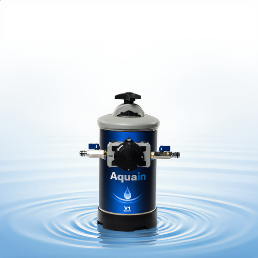 Aquain System V1 – mobile Entkalkungsanlage für kalkfreies Wasser