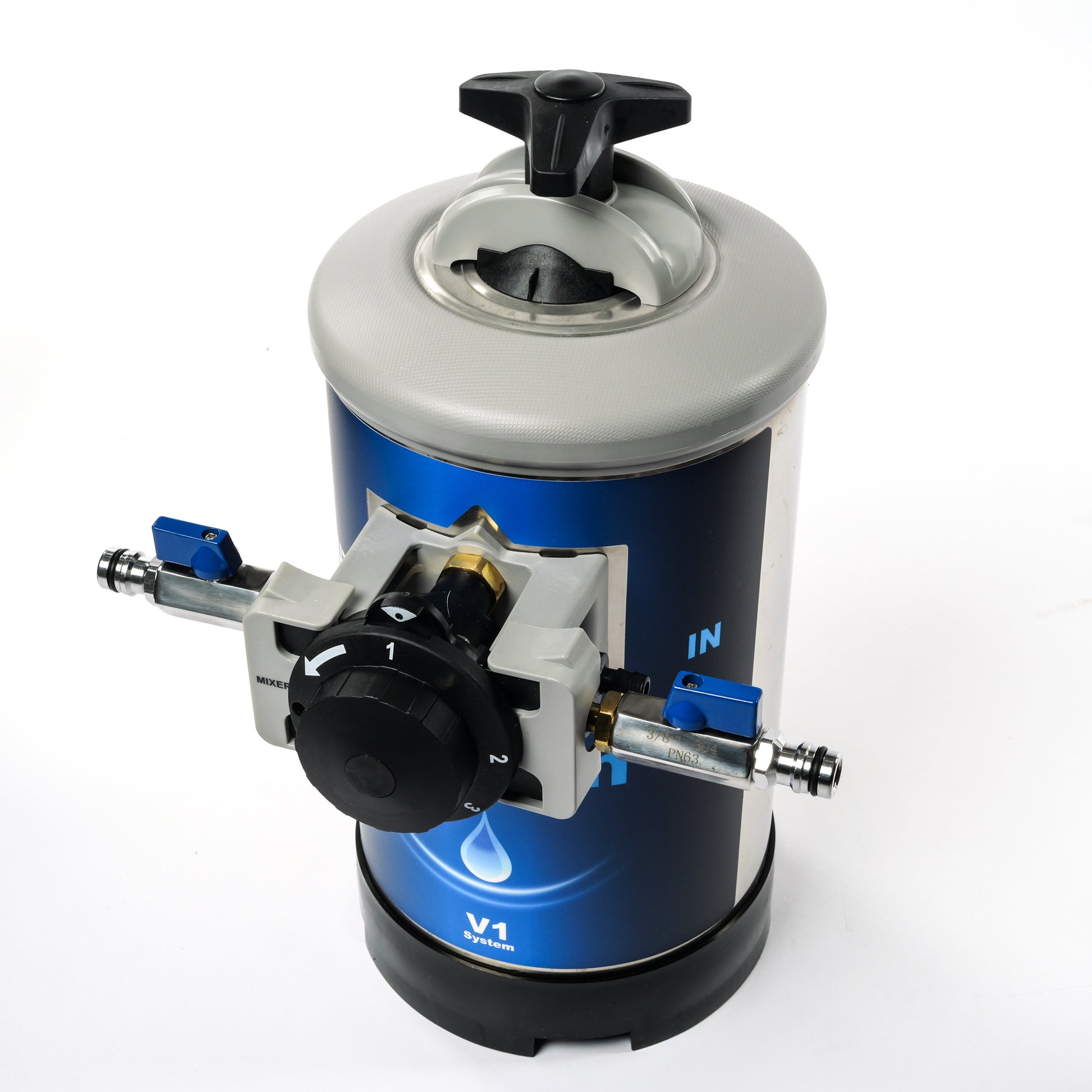 Aquain V1 mobile Wasserenthärtung für Fahrzeugwäsche und kalkfreies Wasser