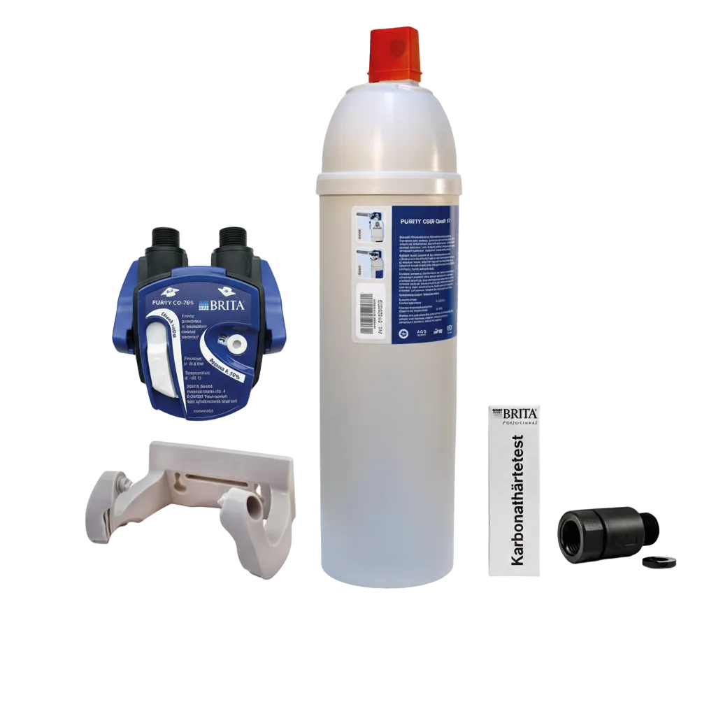 BRITA PURITY C300 Starter Set für Kaffeemaschinen mit Filterkopf und Wasserfilter Kartusche