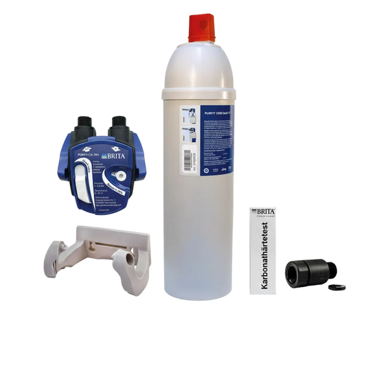 BRITA PURITY C300 Starter Set für Kaffeemaschinen mit Filterkopf und Wasserfilter Kartusche