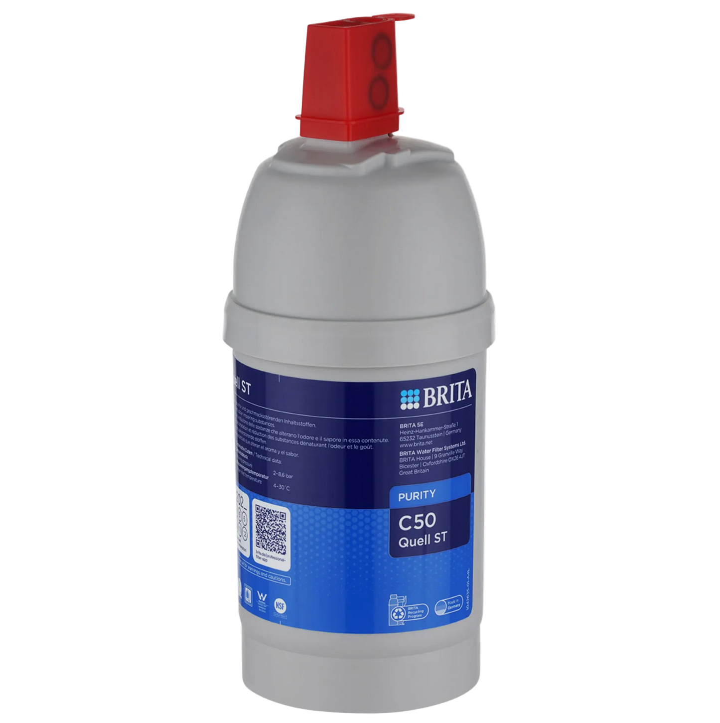 BRITA PURITY C50 Quell ST Wasserfilter für Kaffeemaschinen und Espressomaschinen